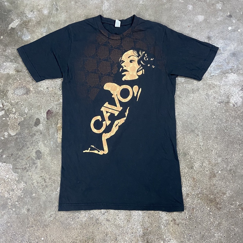 Vintage Y2K Cavo Band T-Shirt Size Medium Black Hard Rock Post Grunge Graphic